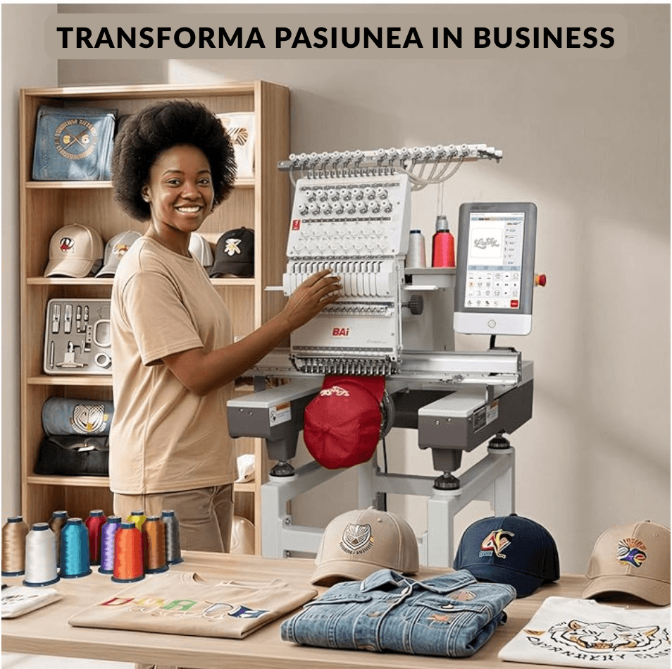Broderia ca afacere profitabilă: De ce BAI MIRROR 1501 este angajatul care îți scalează profitul