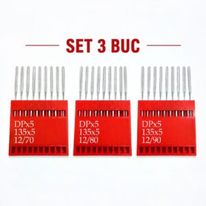 Pachet 3 seturi ace liniara DPx5 butuc gros 70/80/90