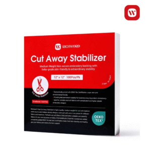 Inserție Cut Away pentru Brodat 31x31cm – Set 100 Bucăți