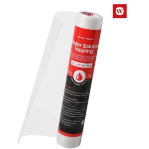 Inserție Solubila Wash Away Richword pentru Brodat – Rolă 31 cm × 23 m
