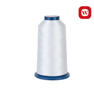 Ață de brodat Polyester Premium RICHWORD 4000m –401 (ALB)