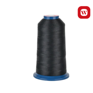 Ață de brodat Polyester Premium RICHWORD 4000m –402 (NEGRU)